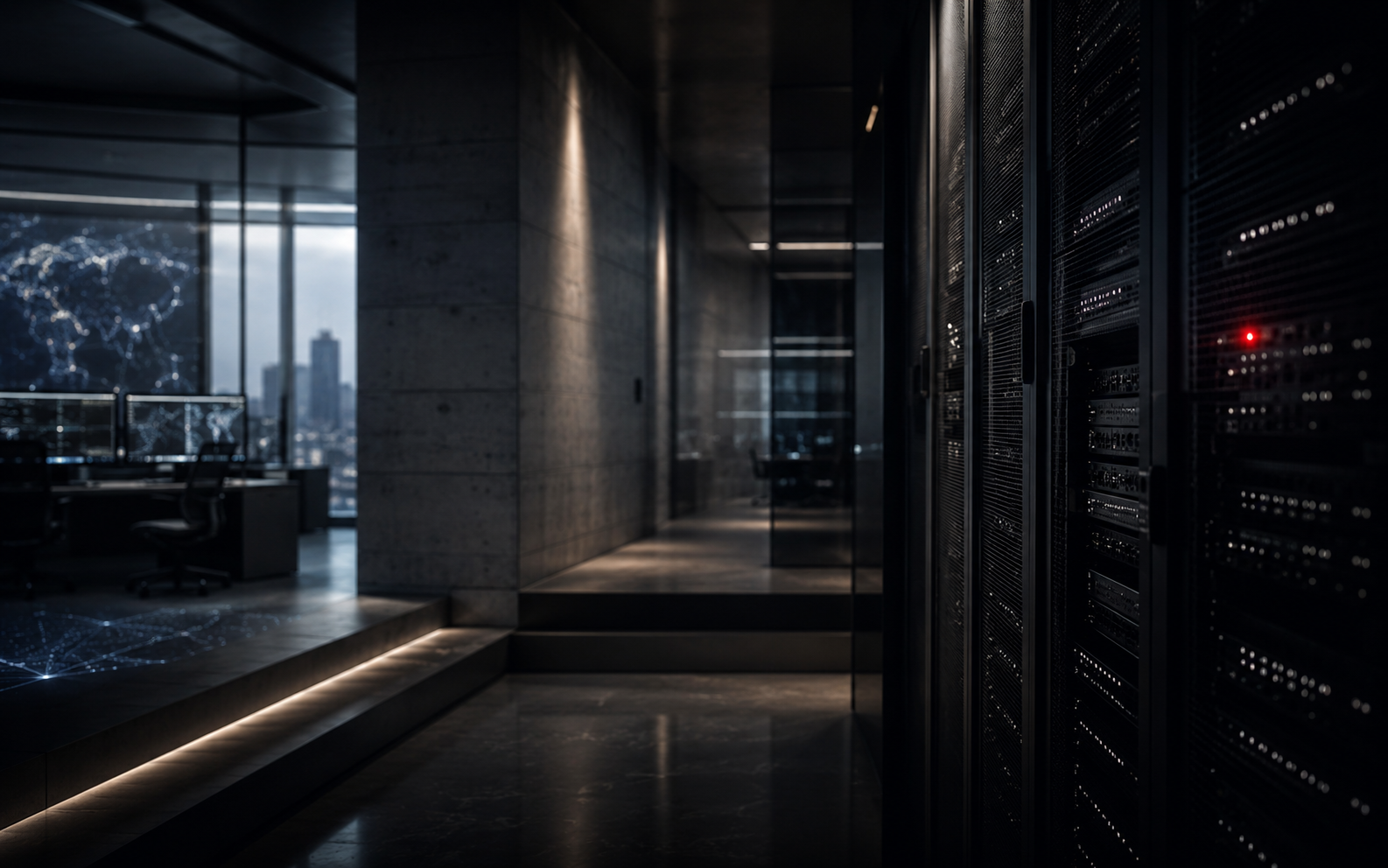 Public Sector & Government — abstract engineered visual