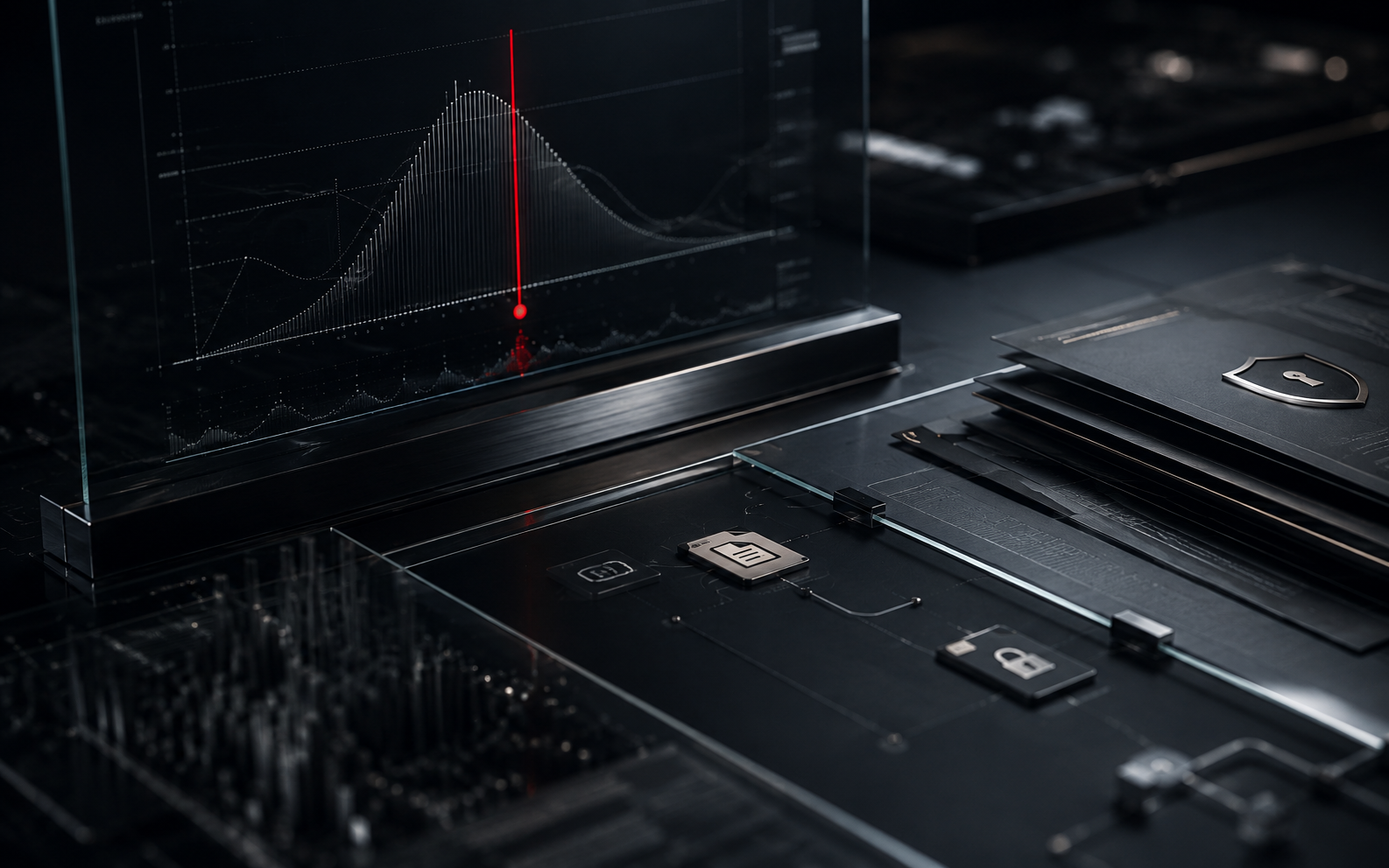 Insurance & Risk Management — abstract engineered visual