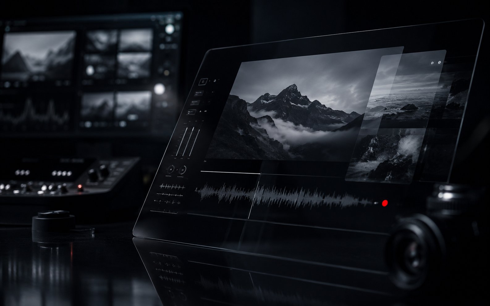 Entertainment & Media — abstract engineered visual
